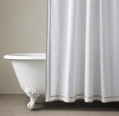 elegant high end shower curtain.